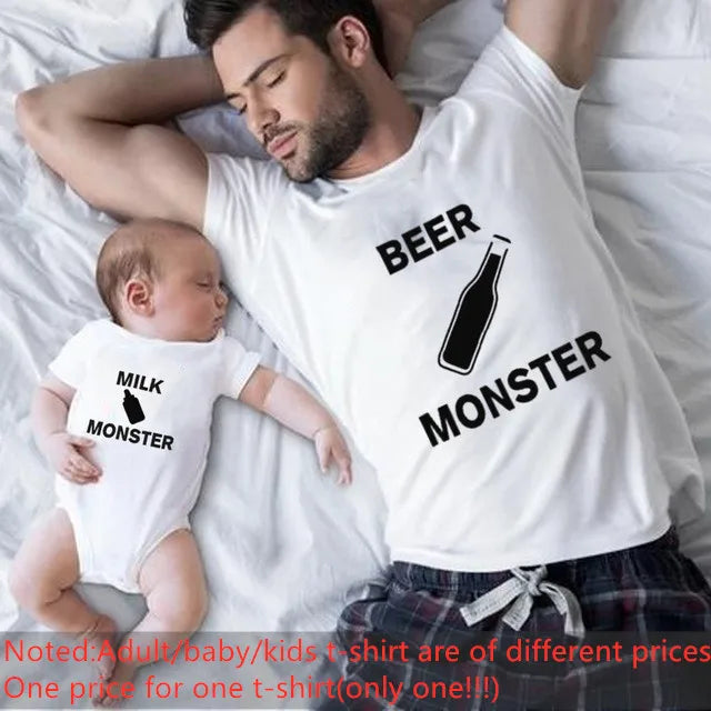 Family Matching Graphic T-Shirts