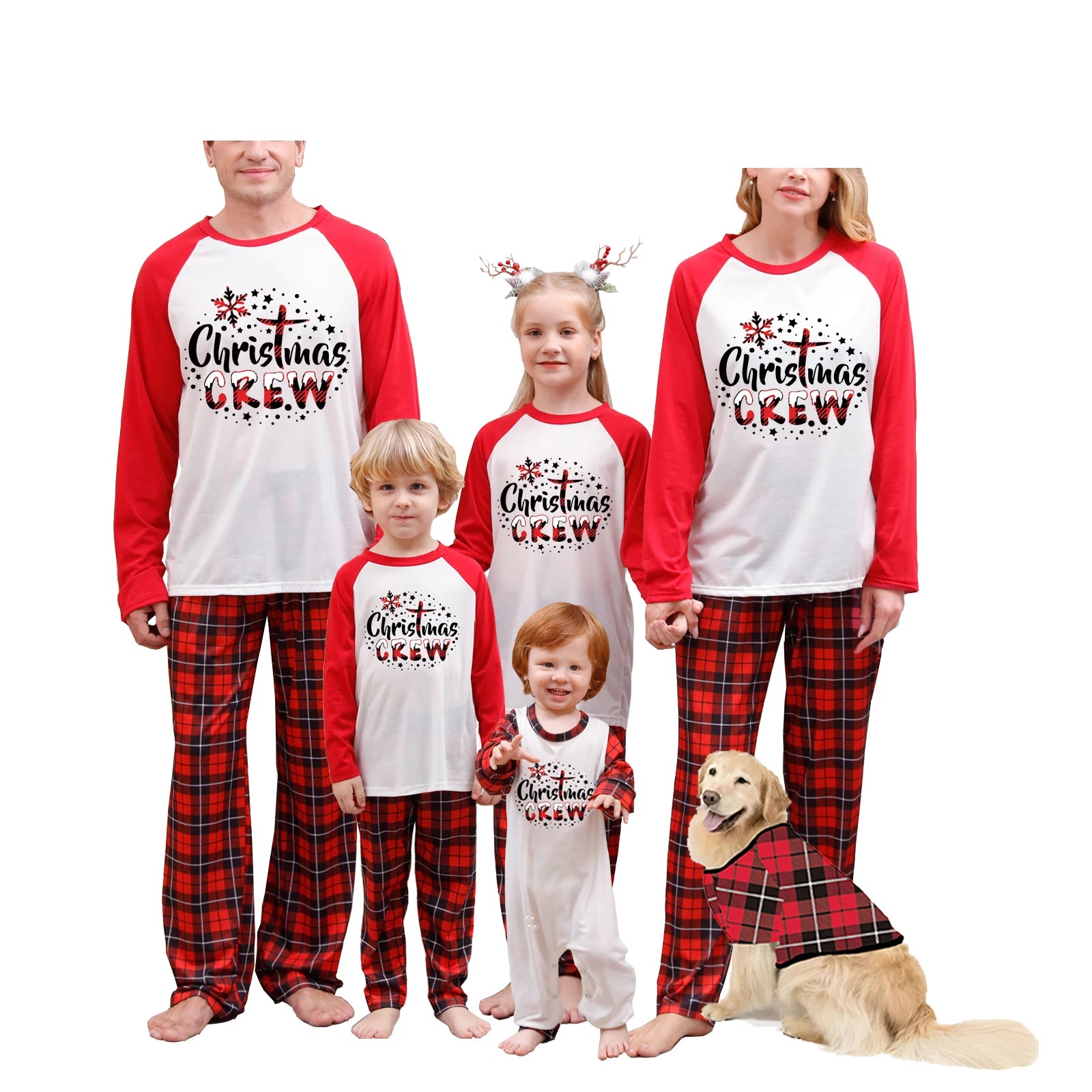 Family Christmas Letter Pajama Set