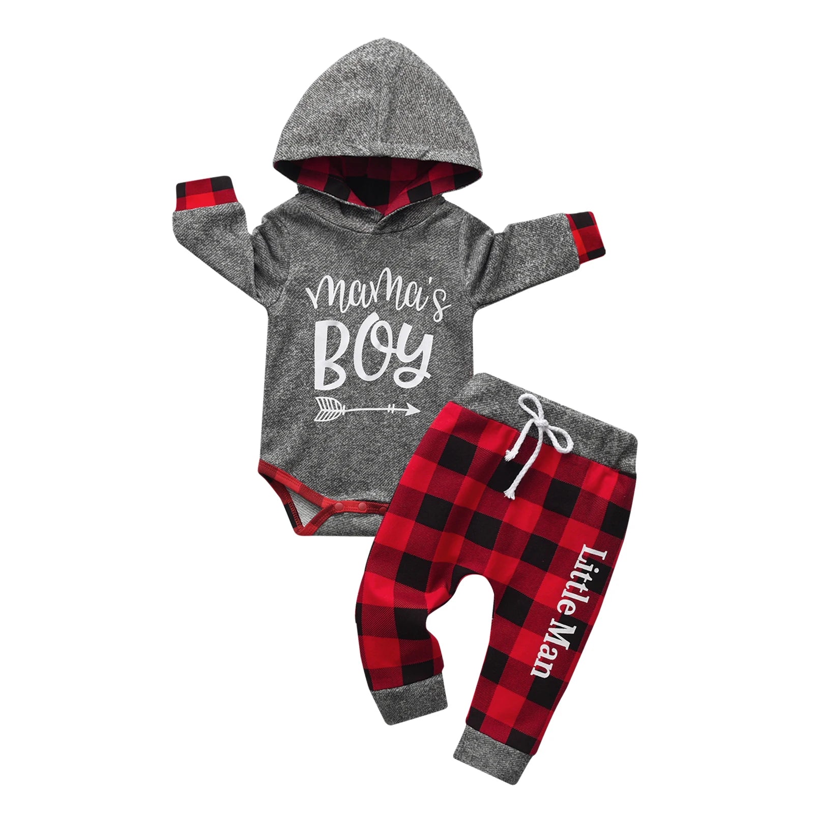 Baby “Mama’s Boy” Hoodie Pants Set