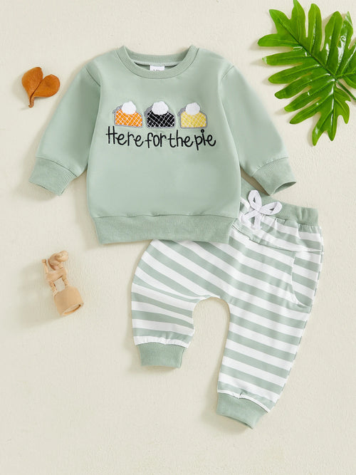 Baby Animal Embroidered Winter Set
