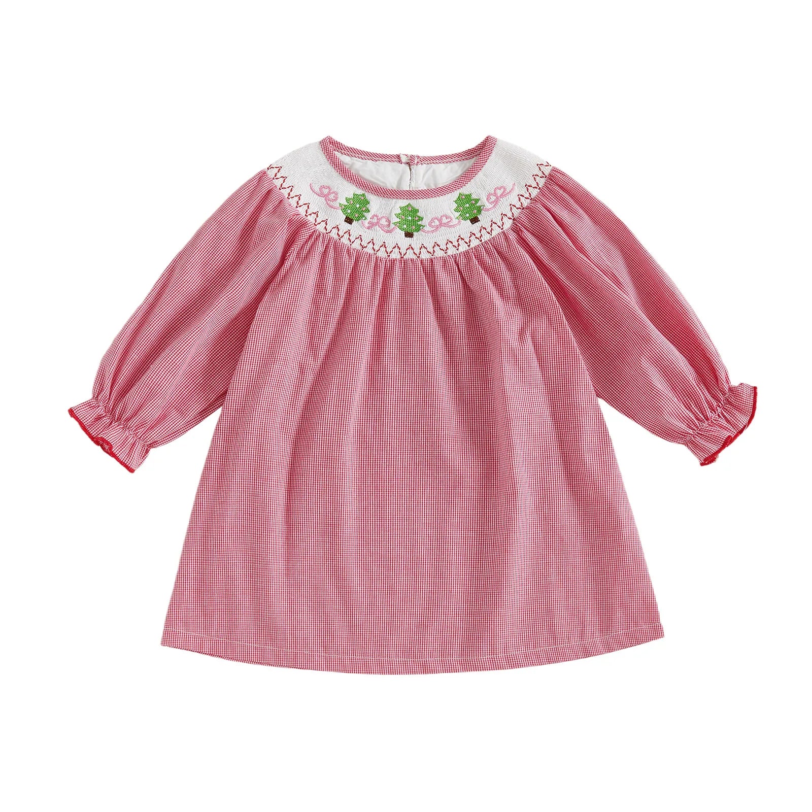 Toddler Girls Christmas Tree Dress