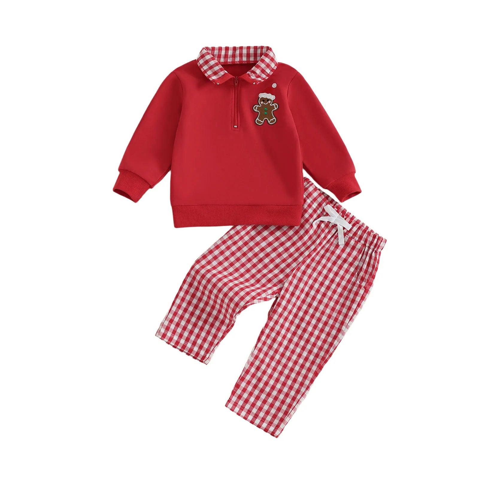 Baby Reindeer Holiday Outfit Set