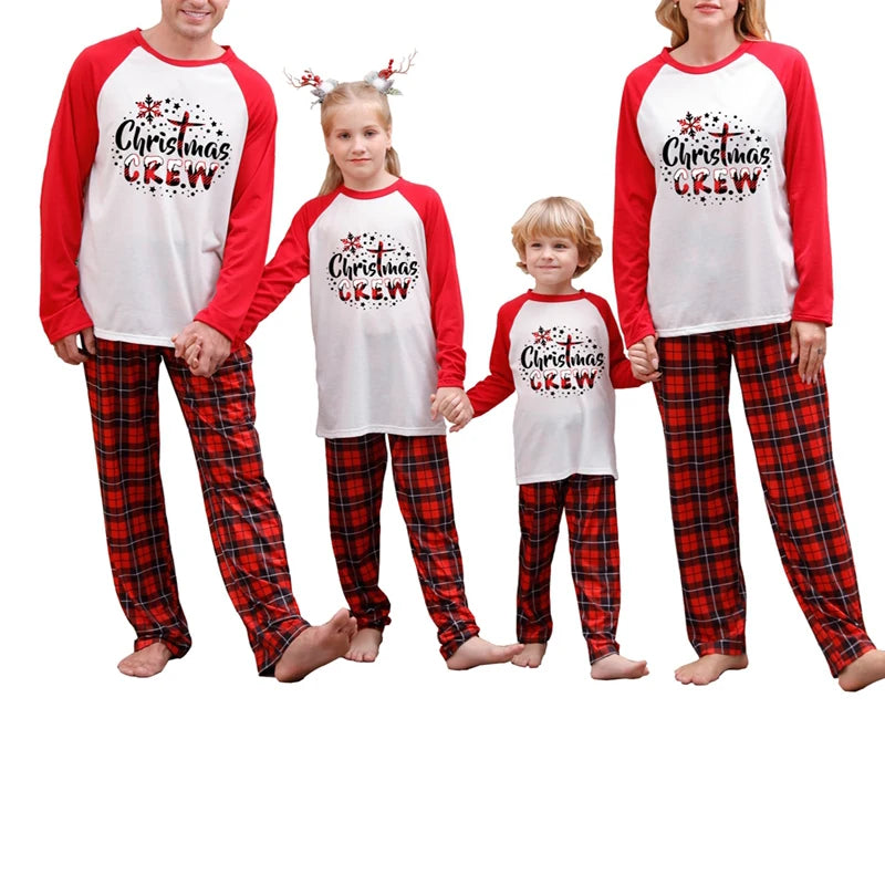 Family Christmas Letter Pajama Set