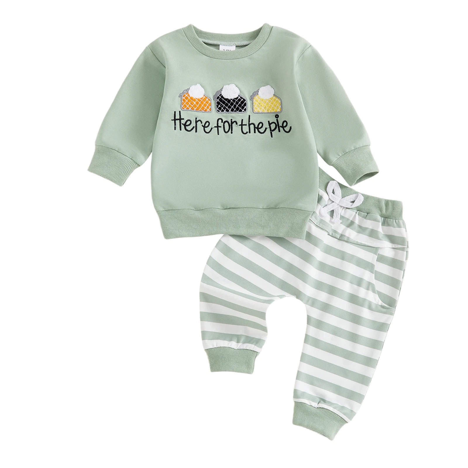 Baby Animal Embroidered Winter Set